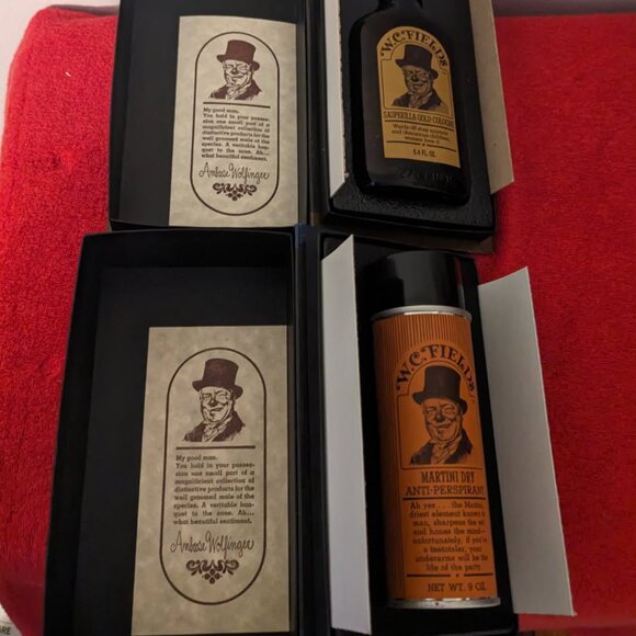 1972 W.C. Fields Cologne & Anti-Perspirant - Picture 1 of 10